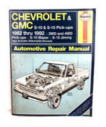 Haynes Repair Manual Chevrolet GMC 1982-1992 S-10 Blazer  S-15  and Olds... - £11.32 GBP
