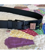 Bison Leather Belt Mens 36 Single Prong Buckle Made USA Rugged - €44,85 EUR