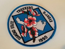 Advertising Patch Logo Emblem Sew vtg patches Diamond State Trekkers 199... - £13.15 GBP