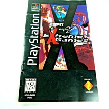 MANUAL ONLY - Extreme Games playstation Original booklet - $3.99