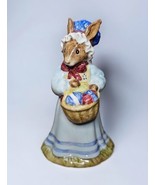 Royal Doulton Mrs Bunnykins At the Easter Parade Figurine DB019 VTG 1982... - $34.77 CAD