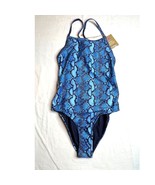 Pinkfish Swimsuit Womens Medium Navy Blue One Piece Beachlife Swimwear New - $8.60