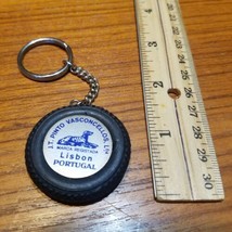 Portuguese Table Wines Concellos Tire Keychain Lisbon Portugal - $8.79