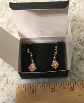 Vtg Avon Swinging Drop Pierced Earrings With Surgical Steel Posts Light ... - $652.86 MXN