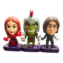 2 McDonalds Happy Meal Marvel Avengers Hero Hulk Scarlet Winter Figures ... - $6.18