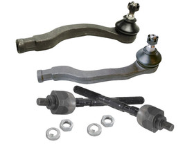 Front Steering Parts Inner Outer Tie Rods Ends Right Left For Honda Civi... - $39.16
