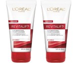 L&#39;Oreal Paris Revitalift Skin Smoothing Cream Cleanser, 5 fl oz Pack of 2 - $21.77