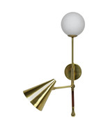 De. Light W1 Brass Articulating Double Wall Light Wall Fixture Modern De... - €432,09 EUR