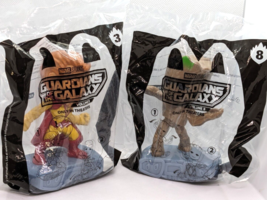 McDonald&#39;s Happy Meal Toys Guardians of the Galaxy 2 Adam Warlock &amp; Groot 2023 - £7.45 GBP