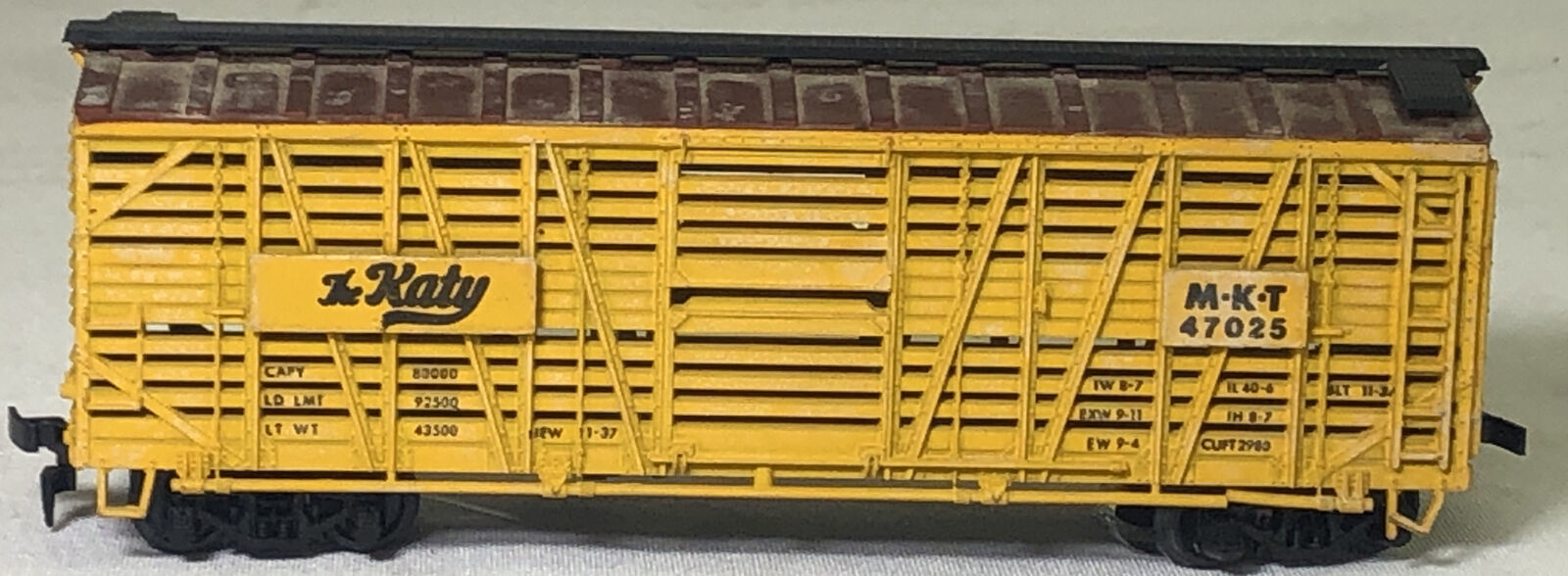 Model Power The Katy  Box Car - $7.80