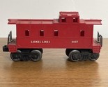 Lionel Post-War O-Gauge Red Caboose 6057  - $11.75