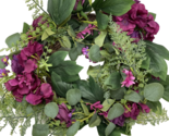 Bibelot Artificial Floral Wreath Purple NEW - $19.88 CAD