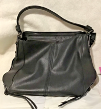 Realer Hobo Bag Women’s Faux Leather Purse Handbag Large Black Purse EUC - £18.31 GBP
