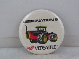 Vintage Farming Pin - Deisgnation 6 Versatile Tractors - Celluloid Pin  - £12.01 GBP