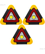 3PC LED Lights Car Warning Triangle Emergency Lamp Safety Flashing FREE ... - £48.50 GBP