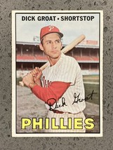 1967 Topps Dick Groat #205 Philadelphia Phillies  Baseball Card - £4.66 GBP