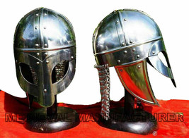 Medieval X-Mas Sac Lerp Viking Helmet/Vandal Helmet/Valsgarde  Helmet - £117.65 GBP