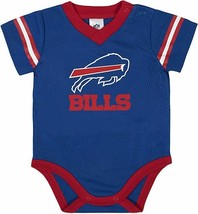 Gerber NFL Buffalo Bills Baby Dazzle Bodysuit size 3-6 Month 1 piece - £15.71 GBP