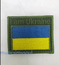 Ukraine Patch - I am Ukraine military chevron Flag Ukraine - £10.28 GBP