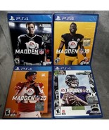 Madden 18, 19, 20 And 21 PS4 Lot Mahomes Brady Covers - $70.00