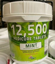 Pedi Spa tablets concentrated salon spa pedicure tablet mint 12500 Bucket - £102.63 GBP
