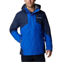 Columbia Men&#39;s Bugaboo II Fleece Interchange 3 In 1 Jacket In Blue, Sz L... - $143.54