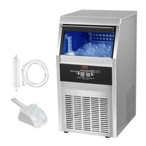 Commercial Ice Maker Stainless Steel Undercounter Ice Cube Machine Frees... - $491.15