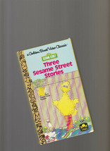 Sesame Street - 3 Sesame Street Stories (VHS, 1990) Golden Book Video Classic - £3.88 GBP