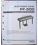 Yamaha PF-500 Digital Electronic Piano Original Overall Circuit Diagram ... - €47,27 EUR