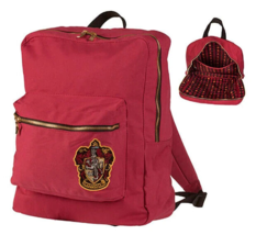 Universal Studios Wizarding World of Harry Potter Gryffindor Crest Backpack NWT - £64.13 GBP