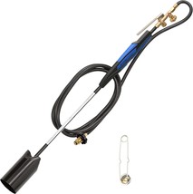 Heavy Duty Weed Burner, 500,000 Btu, Flint Striker, And 6 Ft. Hose Assembly With - £51.05 GBP