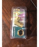 508 69-8-6 Ell Comp M 1/2 X 3/8, Ldr Industries, EACH, CD, Carded. Brass... - $238.48 MXN