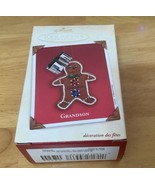 Hallmark Ornament Grandson 2003 Gingerbread Man and Cookie Cutter - €4,33 EUR