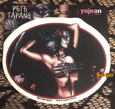 Sugar Skull Sexy Girl &amp; Grim Reaper Decal Sticker Art By Pete Tapang Biker Art - £4.01 GBP
