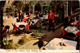 Vtg Postcard Court of Two Sisters, Dining Court, New Orleans, LA Postmarked 1979 - £5.17 GBP