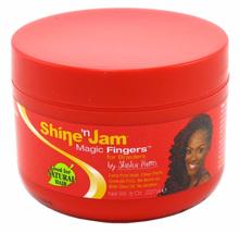 Shine N Jam Magic Fingers For Braiders Extra Firm Hold 8 Ounce (Pack of 3) - £30.32 GBP