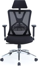 Ticova Ergonomic Office Chair - High Back Desk Chair with Adjustable Lumbar - £306.88 GBP