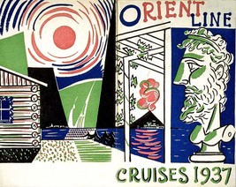 10940.Decor Poster.Room wall.Vintage Interior design.1937 Cruise Orient.Picasso - £13.71 GBP+