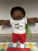 RARE Vintage Cabbage Patch Kid African American Boy Short Hair HM#5 - £200.32 GBP