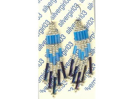 Native America Beaded Earrings 6 Colors - £7.82 GBP