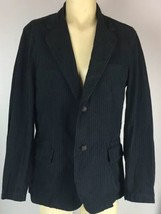American Eagle Outfitters Finest Quality Navy  Cotton Blazer Jacket LG  $499 - £19.41 GBP