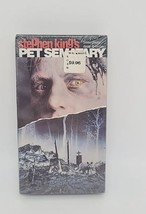 Pet Sematary Brand New Sealed With Water Marks Vhs - £67.97 GBP