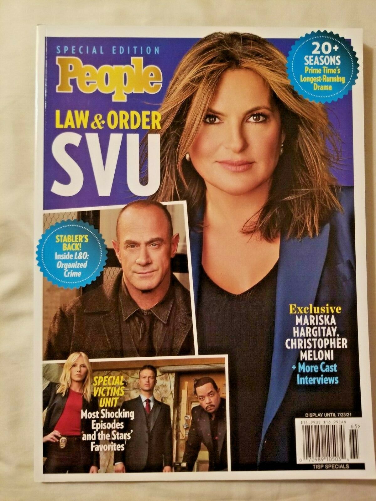 People Magazine Special Edition Law &amp; Order SVU (2021) - $7.80