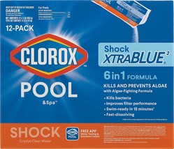 Clorox Pool&amp;Spa Shock Xtrablue 2-12pk - £93.50 GBP
