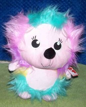 G by GUND Pastel Rainbow Stumpies Hedgehog Plush 11&quot;H Plush NWT - £19.35 GBP