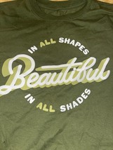 TARGET BLACK HISTORY MONTH BEAUTIFUL IN ALL SHAPES/SHADES T-shirt Small - £6.04 GBP