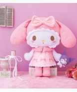 Japan Kuromi &amp; My Melody Limited edition Plush ver. 2 - 30cm Birthday Gift - $67.78