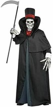 Dapper Death Grim Reaper Skeleton Skull Fancy Dress Up Child  X-Large 14-16 - £31.74 GBP