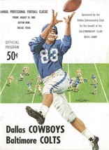 1960 DALLAS COWBOYS VS BALTIMORE COLTS 8X10 PHOTO FOOTBALL PICTURE NFL - $4.94