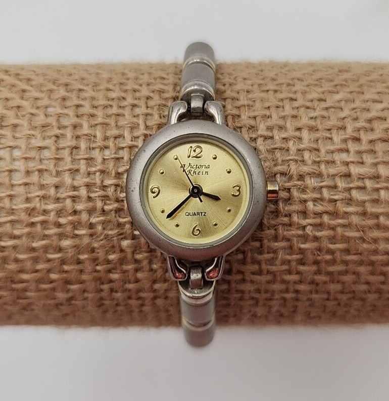 Victoria Rhein Silver Tone with Yellow Dial and 50 similar items